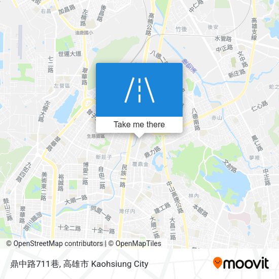 鼎中路711巷 map
