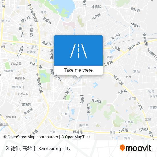 和德街 map