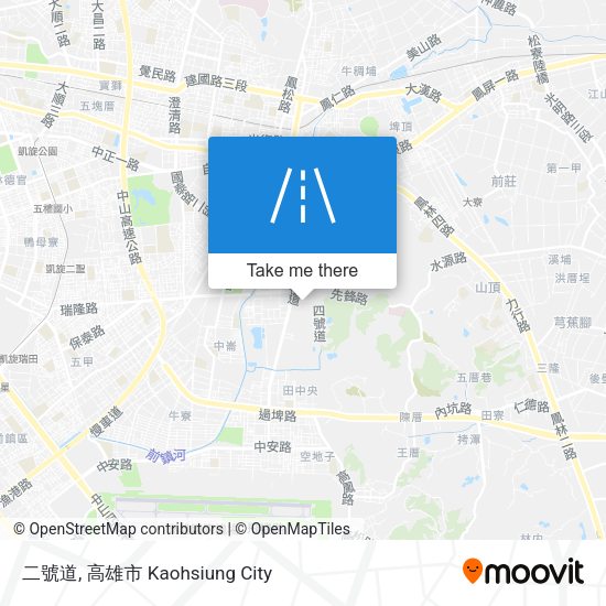 二號道地圖
