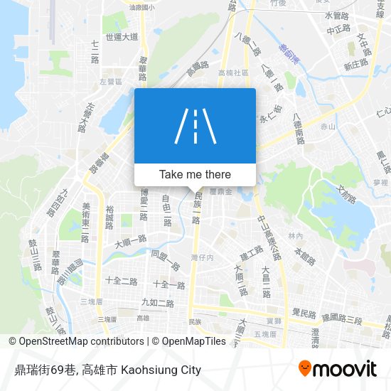 鼎瑞街69巷地圖