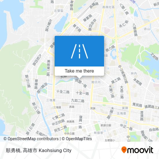 順勇橋地圖