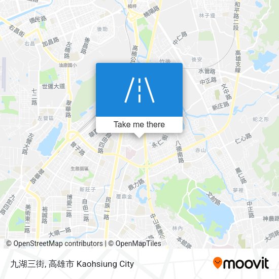 九湖三街地圖