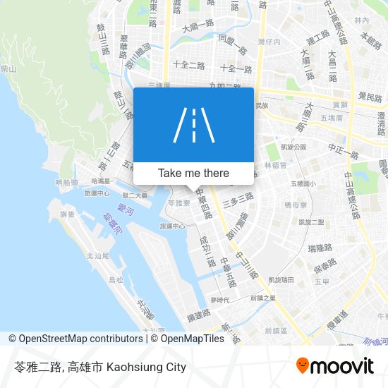 苓雅二路 map