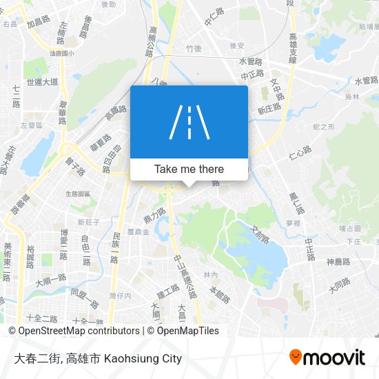 大春二街 map