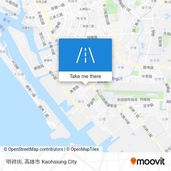 明祥街 map