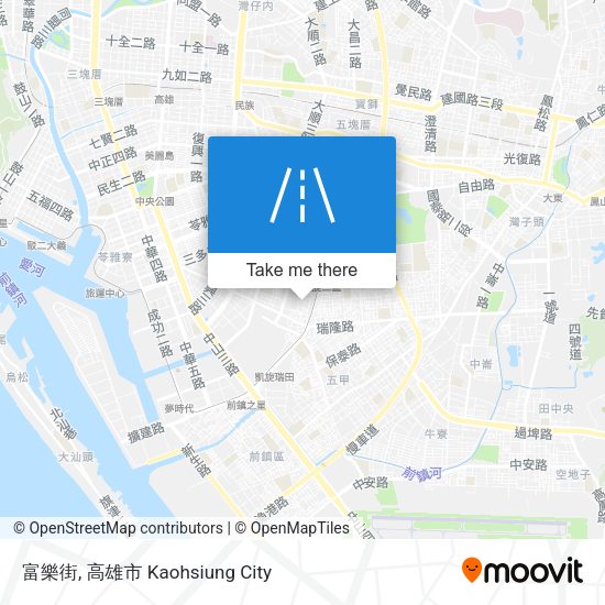 富樂街 map