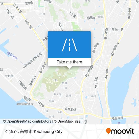 金潭路 map
