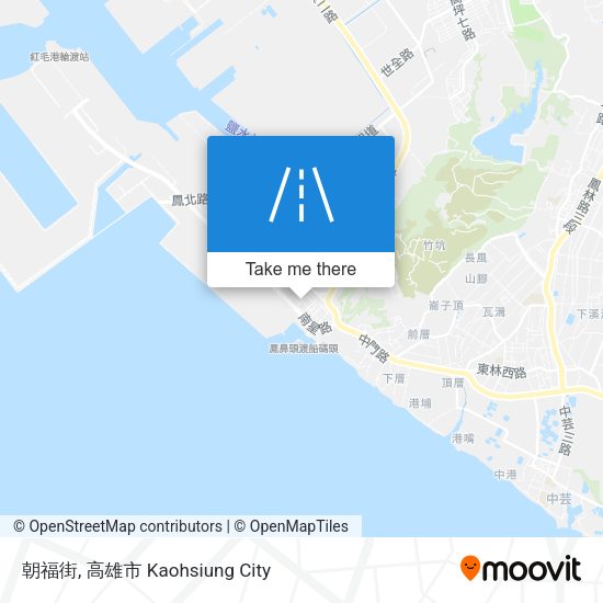 朝福街 map