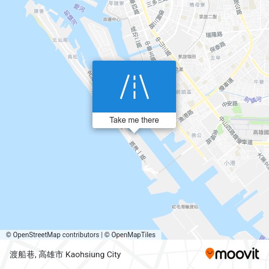 渡船巷 map