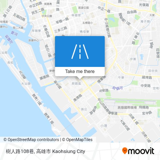 樹人路108巷 map