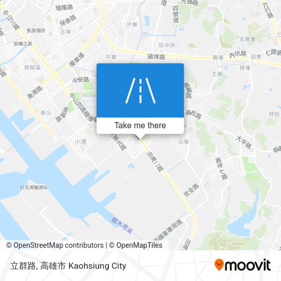 立群路 map