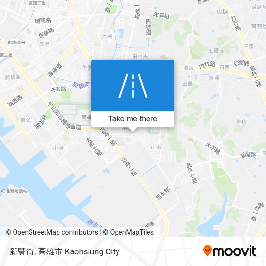 新豐街地圖