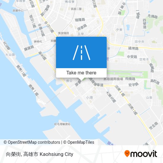 向榮街 map