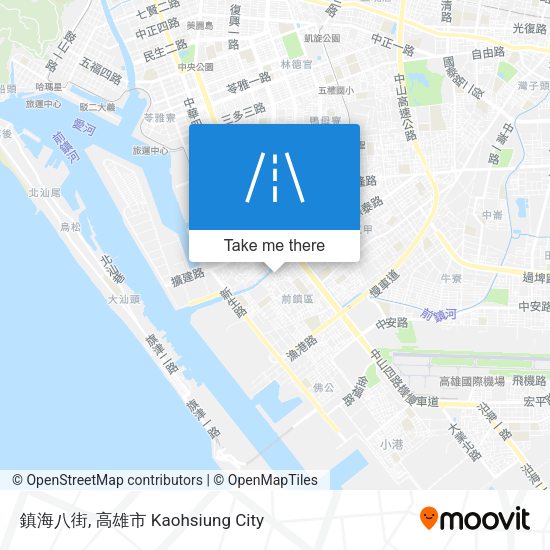鎮海八街 map