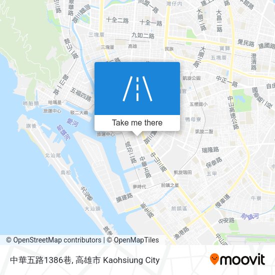 中華五路1386巷 map