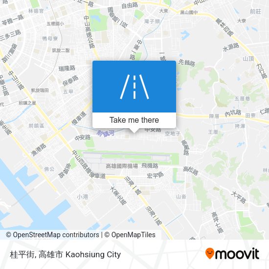 桂平街 map