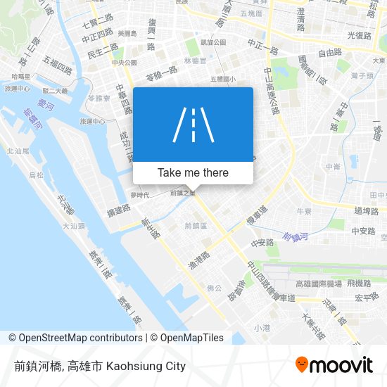 前鎮河橋 map