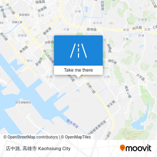 店中路 map