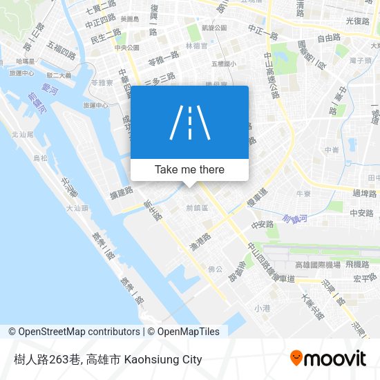 樹人路263巷 map