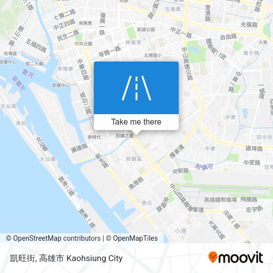 凱旺街地圖