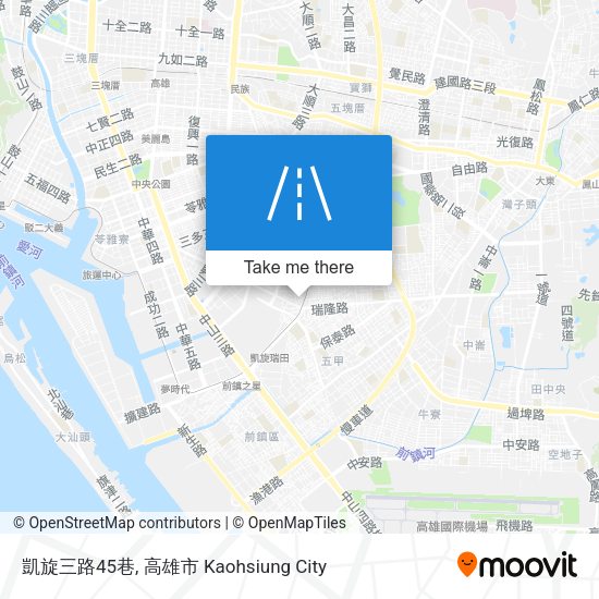 凱旋三路45巷 map