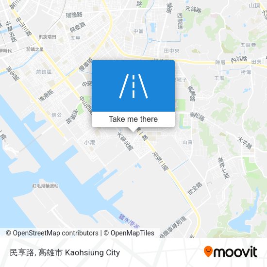 民享路地圖