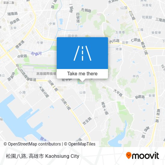 松園八路 map