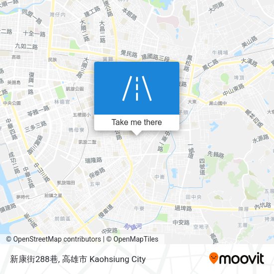 新康街288巷地圖