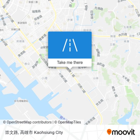 崇文路 map