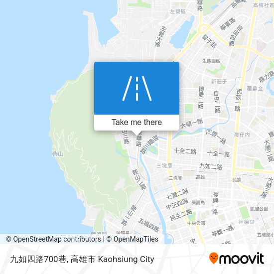 九如四路700巷 map