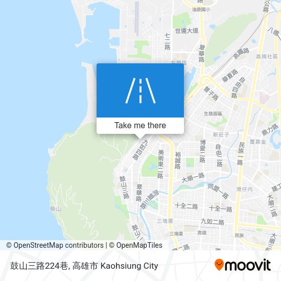 鼓山三路224巷 map
