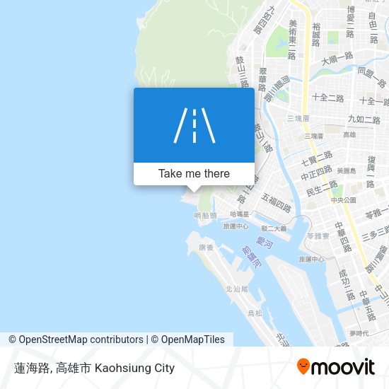 蓮海路 map