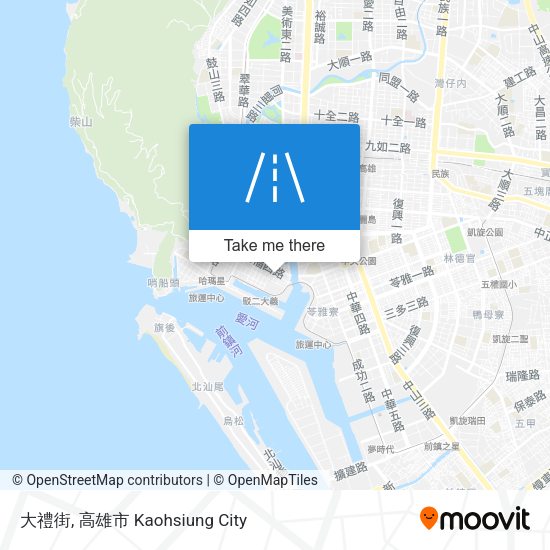 大禮街 map
