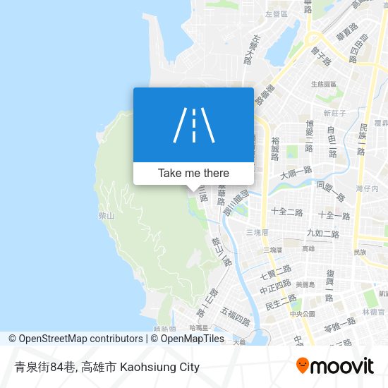青泉街84巷地圖