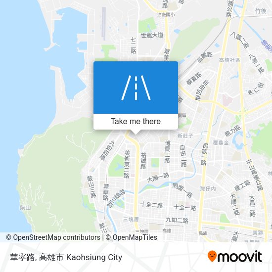 華寧路 map