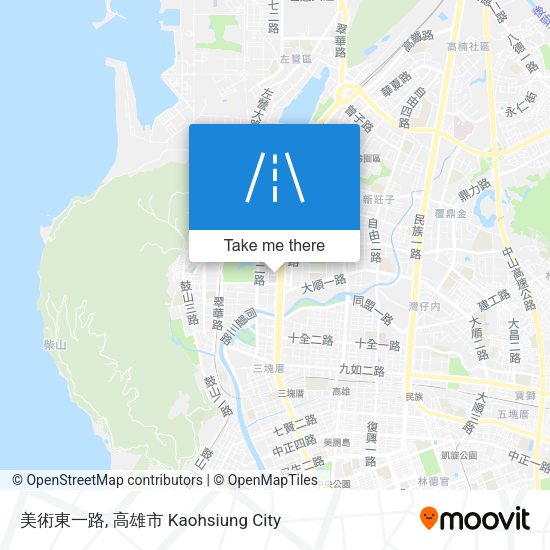 美術東一路 map