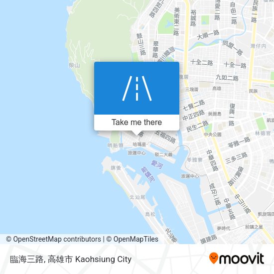 臨海三路地圖
