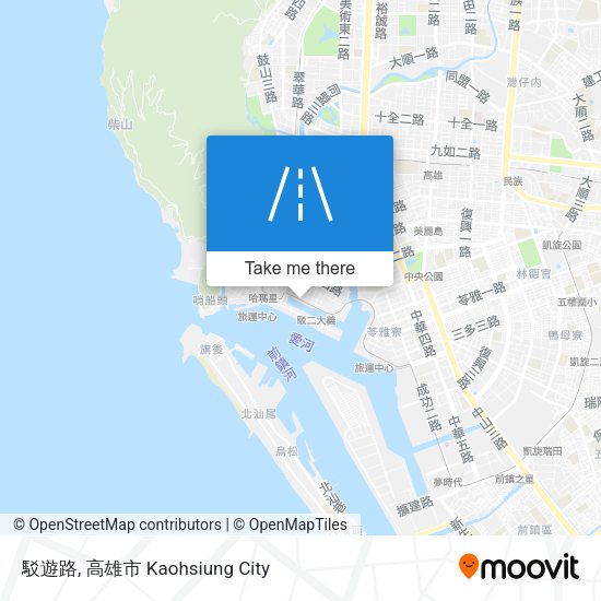 駁遊路 map