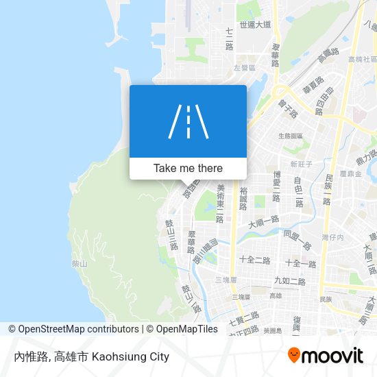 內惟路 map