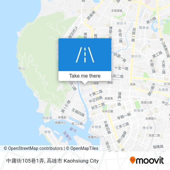 中庸街105巷1弄 map