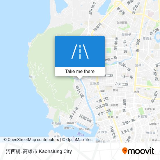 河西橋地圖