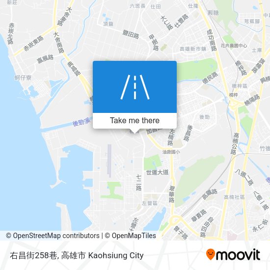右昌街258巷 map