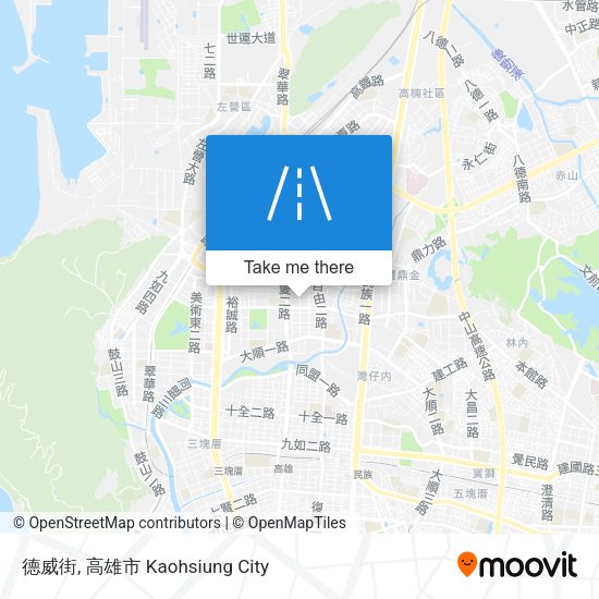 德威街 map