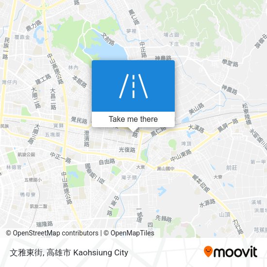 文雅東街 map