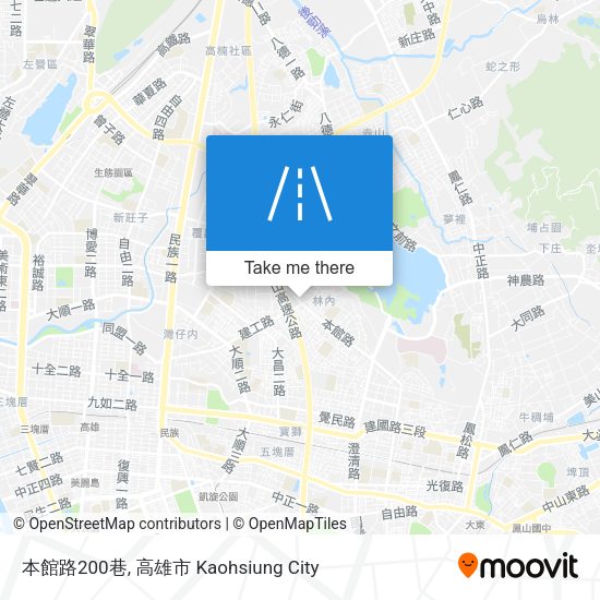 本館路200巷 map