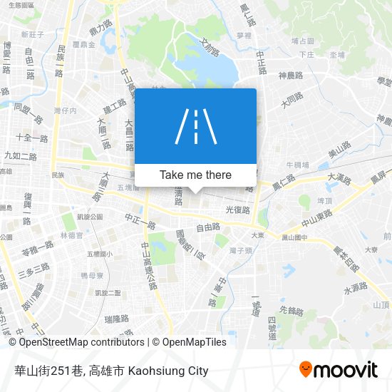 華山街251巷 map