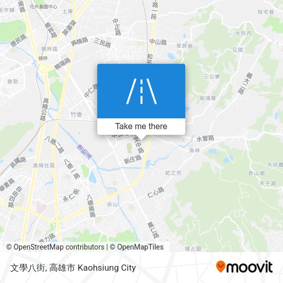 文學八街 map