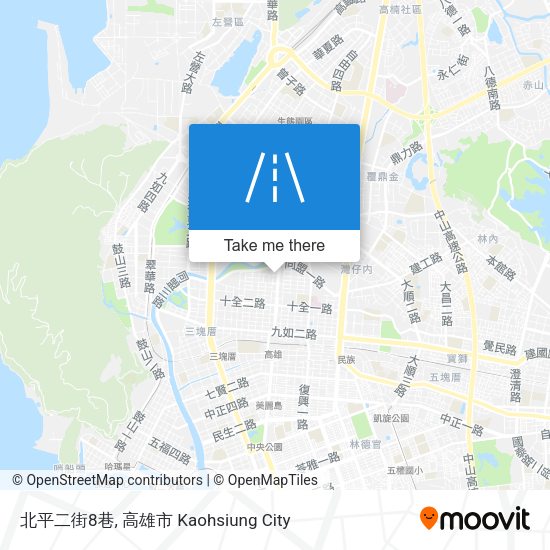 北平二街8巷地圖