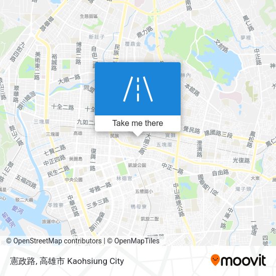 憲政路 map