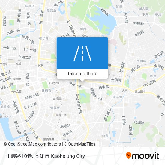 正義路10巷 map